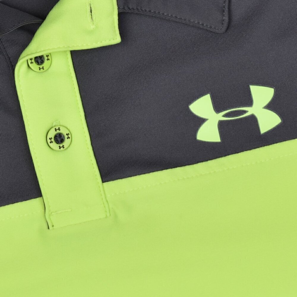 Youth Under Armour Dri Fit Golf Polo Shirt L - Picture 4 of 5